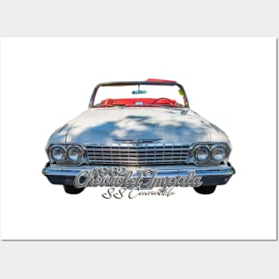 1962 Chevrolet Impala SS Convertible Posters and Art